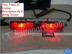 OEM 1976 CADILLAC ELDORADO LEFT DRIVER SIDE TAIL LIGHT LENS HOUSING **SERVICED** #5948198/#5967900/#59487198